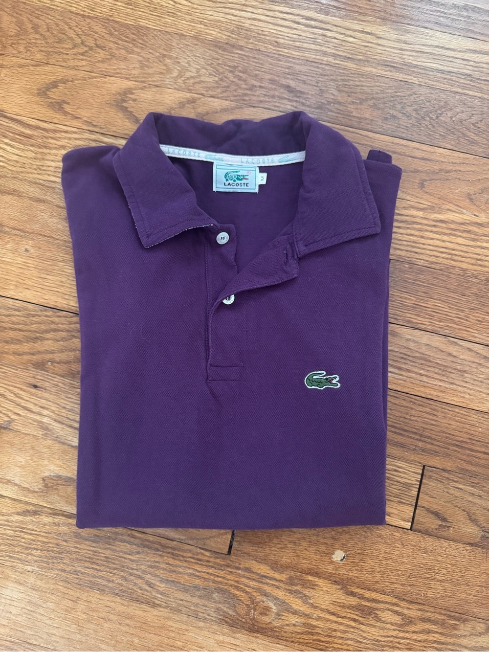 Lacoste Men's Deep Purple Classic Pique Polo